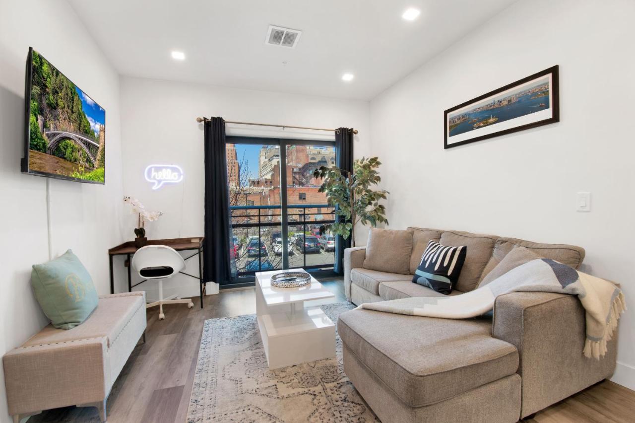 Apartamento Nest Away 2 Queen Near Ewr-Penn- Free Parking Newark Exterior foto